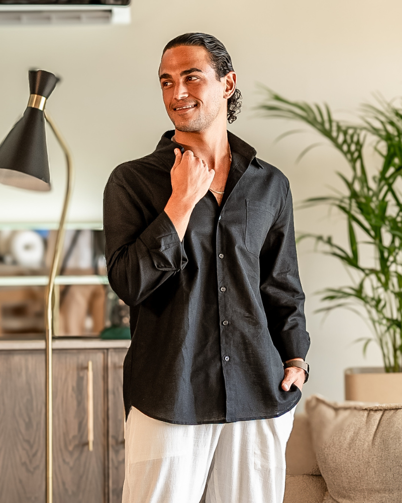 MANSSINO™ | Monochrome linen set