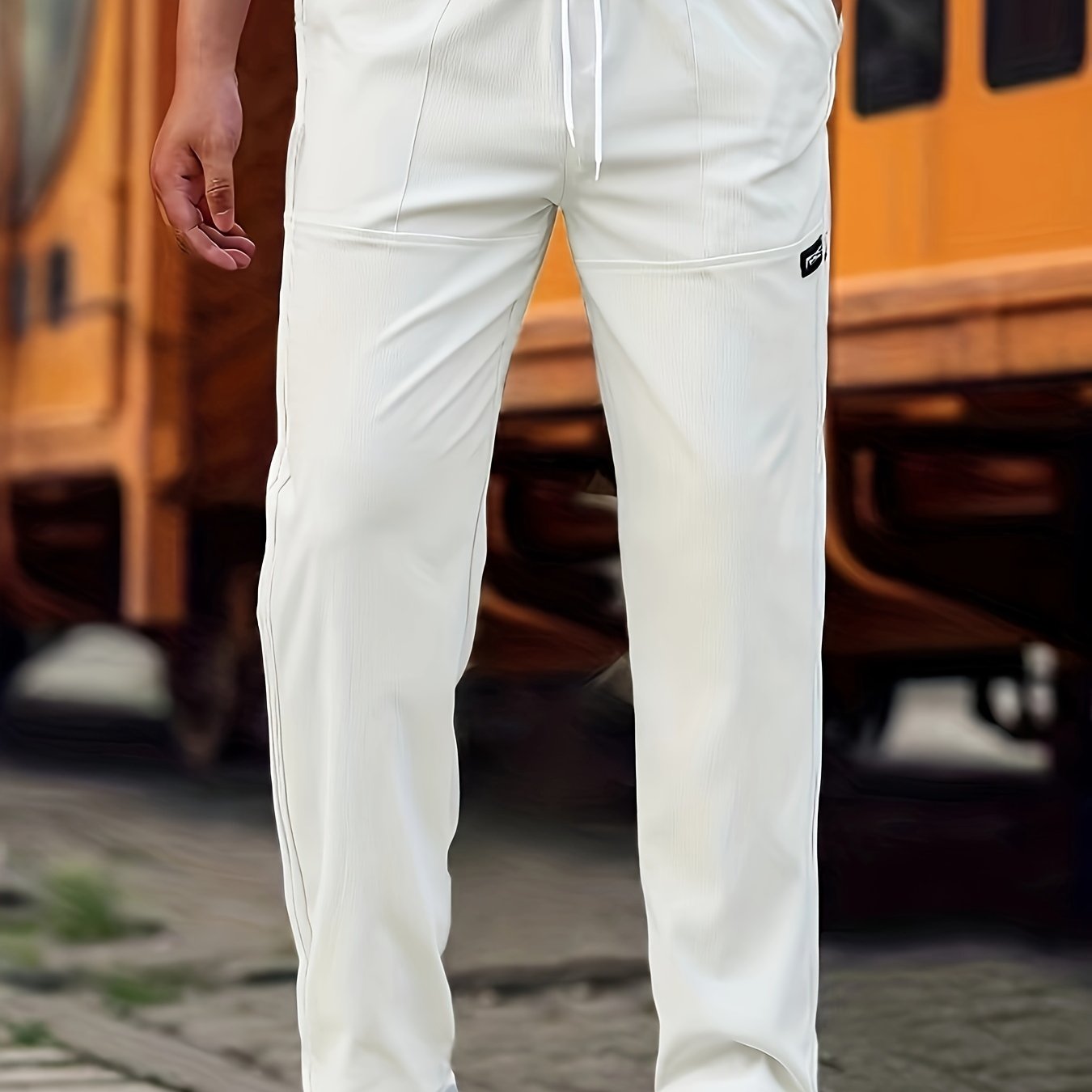 MANSSINO™ | Men's Printed Straight-Cut Trousers