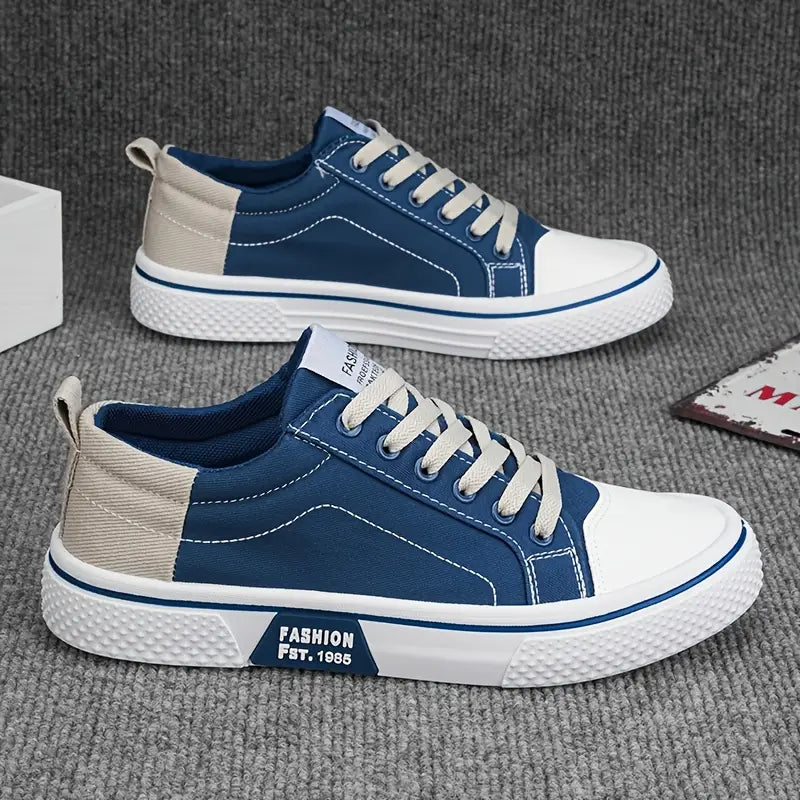MANSSINO™ | Canvas Low-Top Trainer