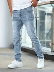 MANSSINO™ | Men's Washed Denim Jeans
