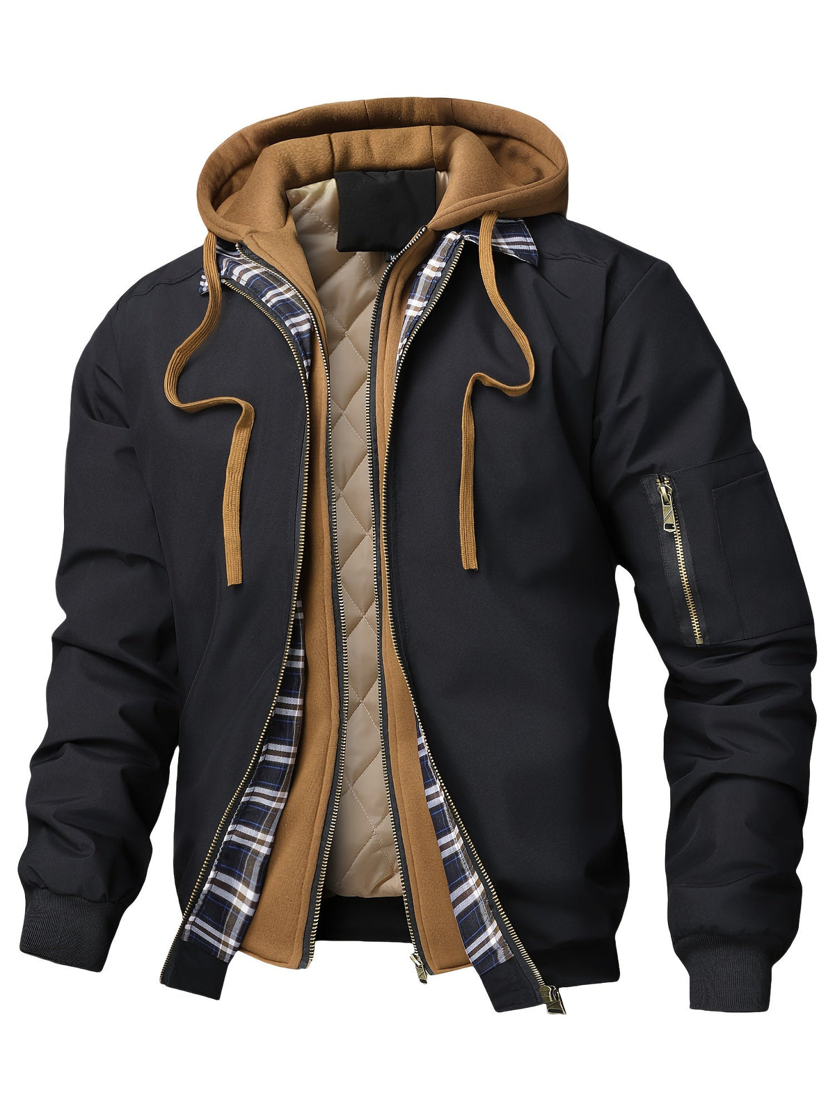 MANSSINO™ | Men's Hooded Work Jacket