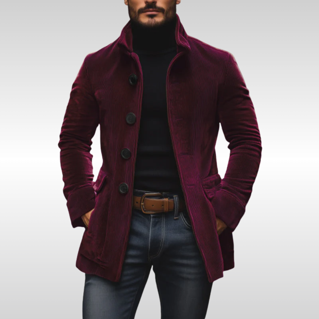 MANSSINO™ | Men's Corduroy Button Jacket