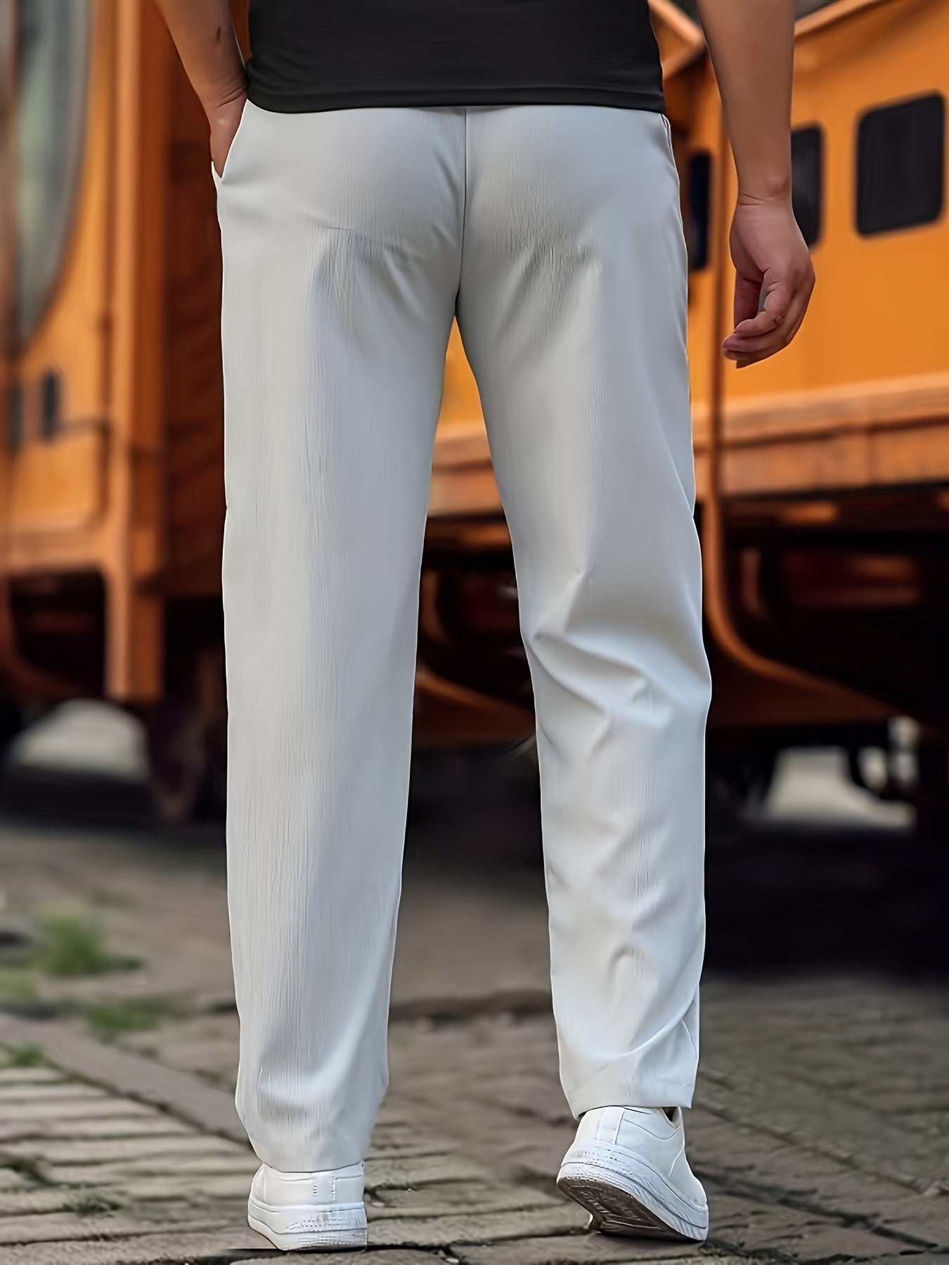 MANSSINO™ | Men's Printed Straight-Cut Trousers