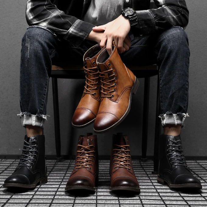 MANSSINO™ | MENS ANKLE BOOTS