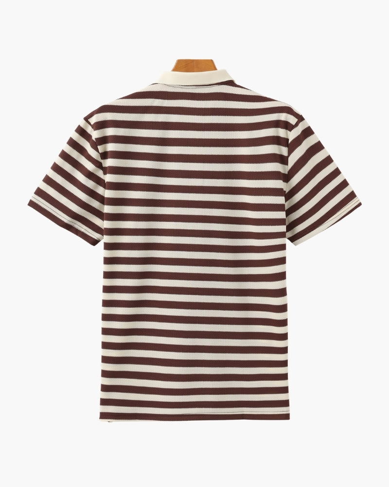 MANSSINO™ | Striped Bold Polo