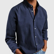 MANSSINO™ | Men's Brushed Cotton Oxford Shirt