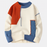 MANSSINO™ | MEN'S PATCHWORK SWEATER