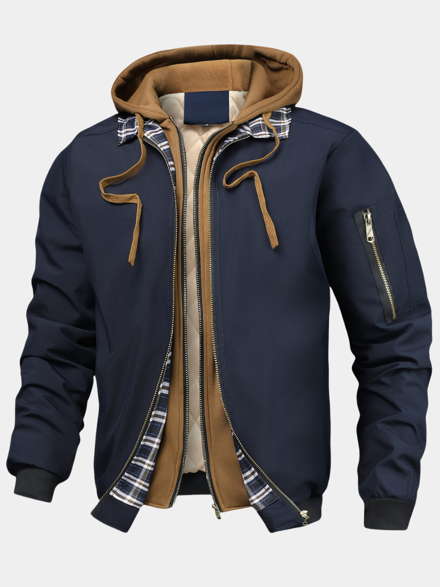 MANSSINO™ | Men's Hooded Work Jacket