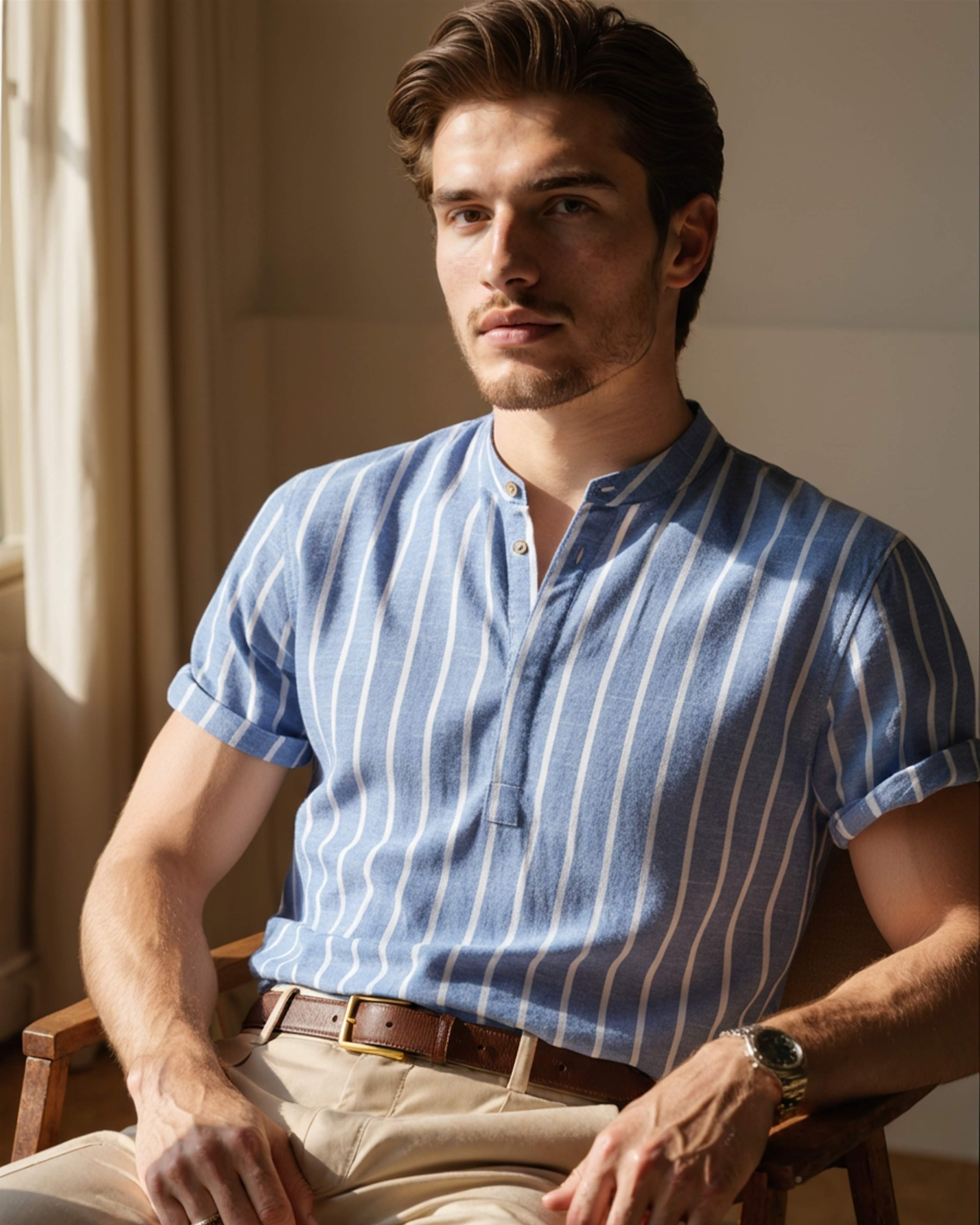 MANSSINO™ | Organic Cotton Sailor Polo