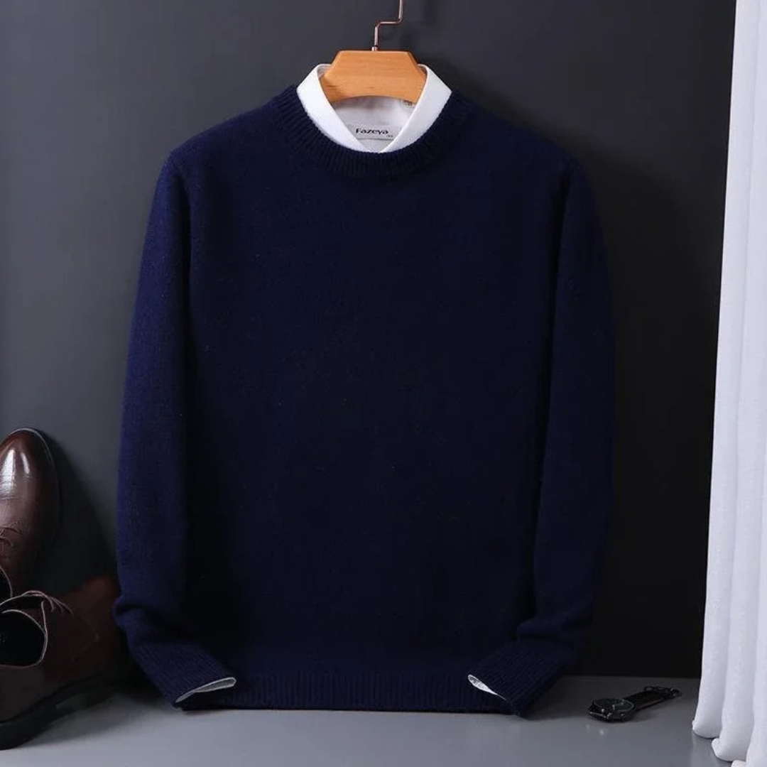 MANSSINO™ | Pure Cashmere Knit Long Sleeve