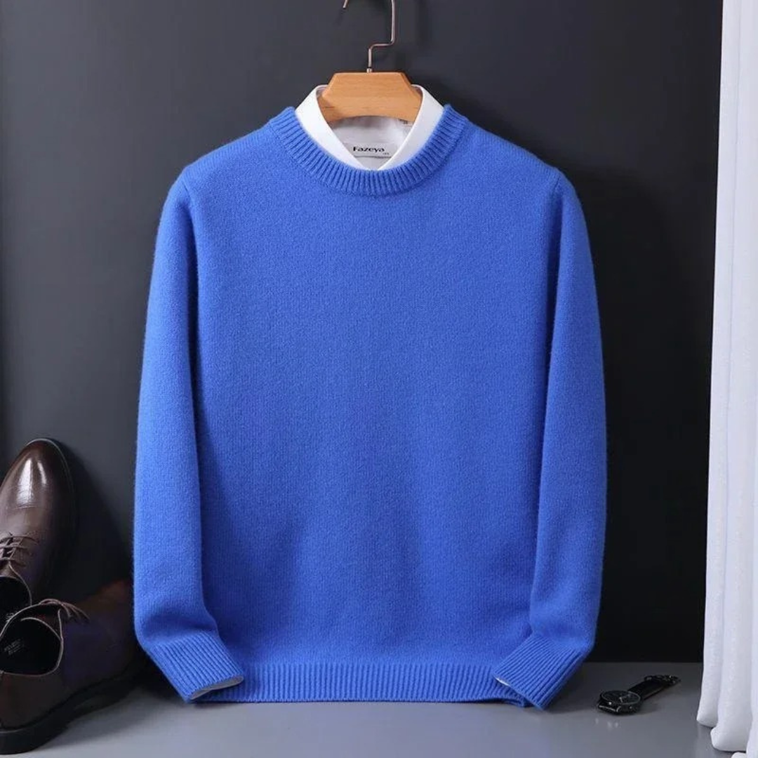 MANSSINO™ | Pure Cashmere Knit Long Sleeve
