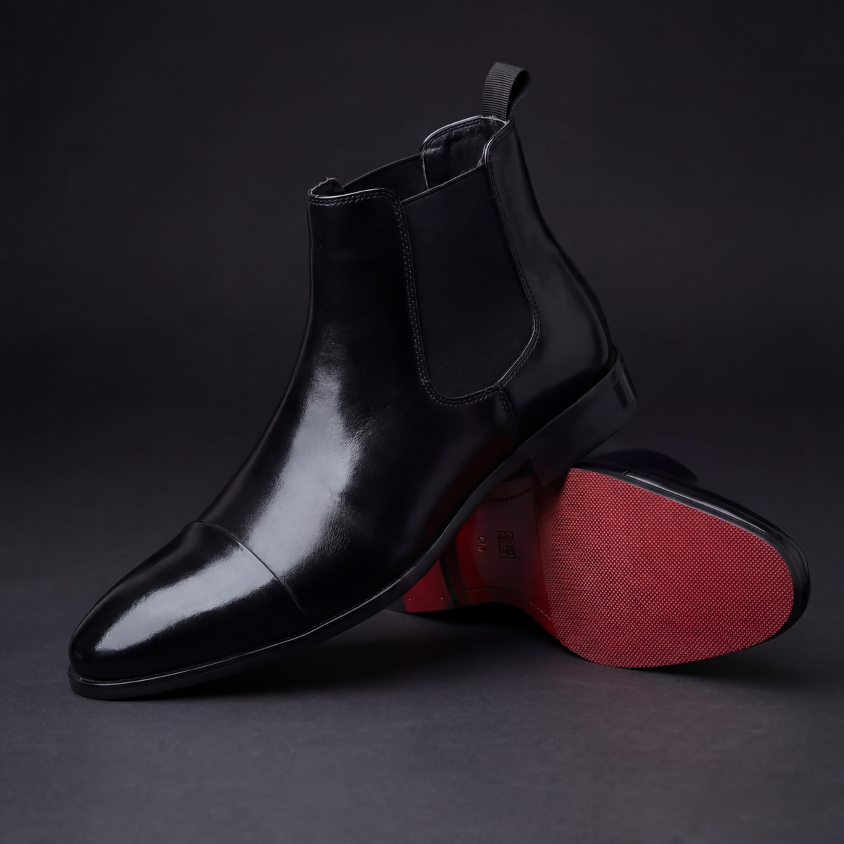 MANSSINO™ | Calvino Leather Chelsea Boots