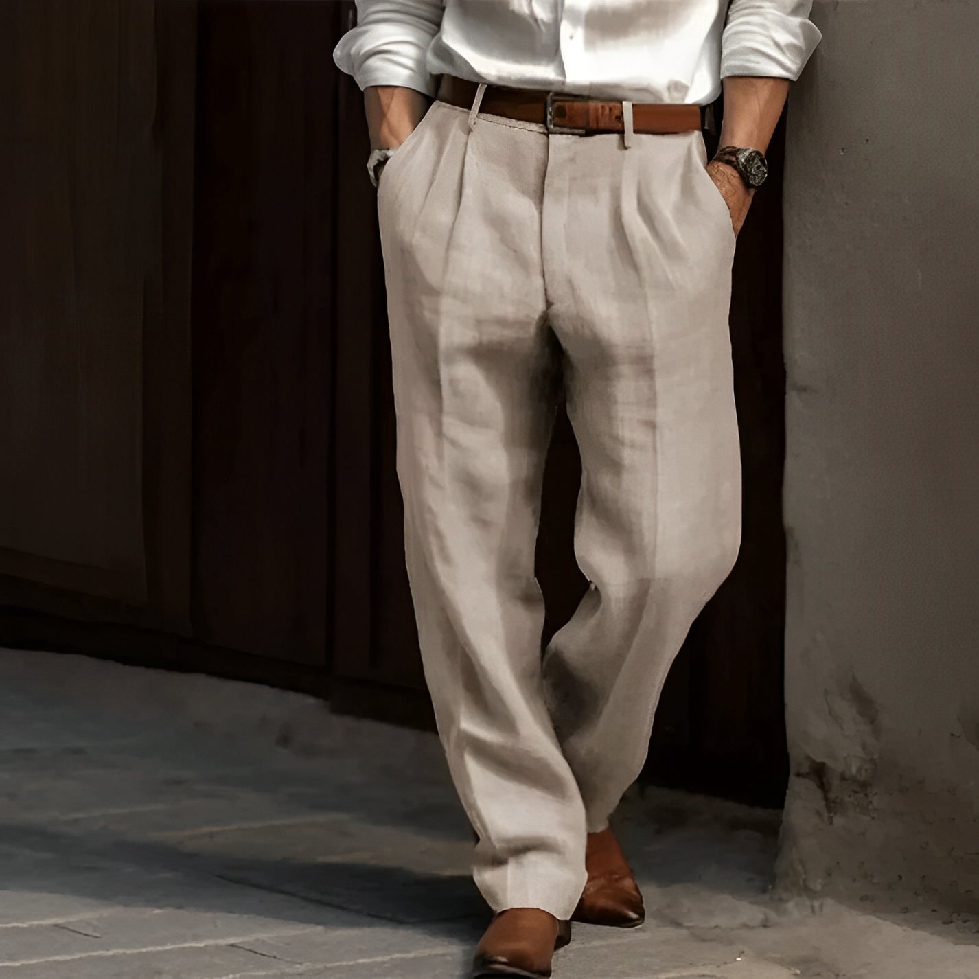 MANSSINO™ | Retro Wide-Leg Trouser