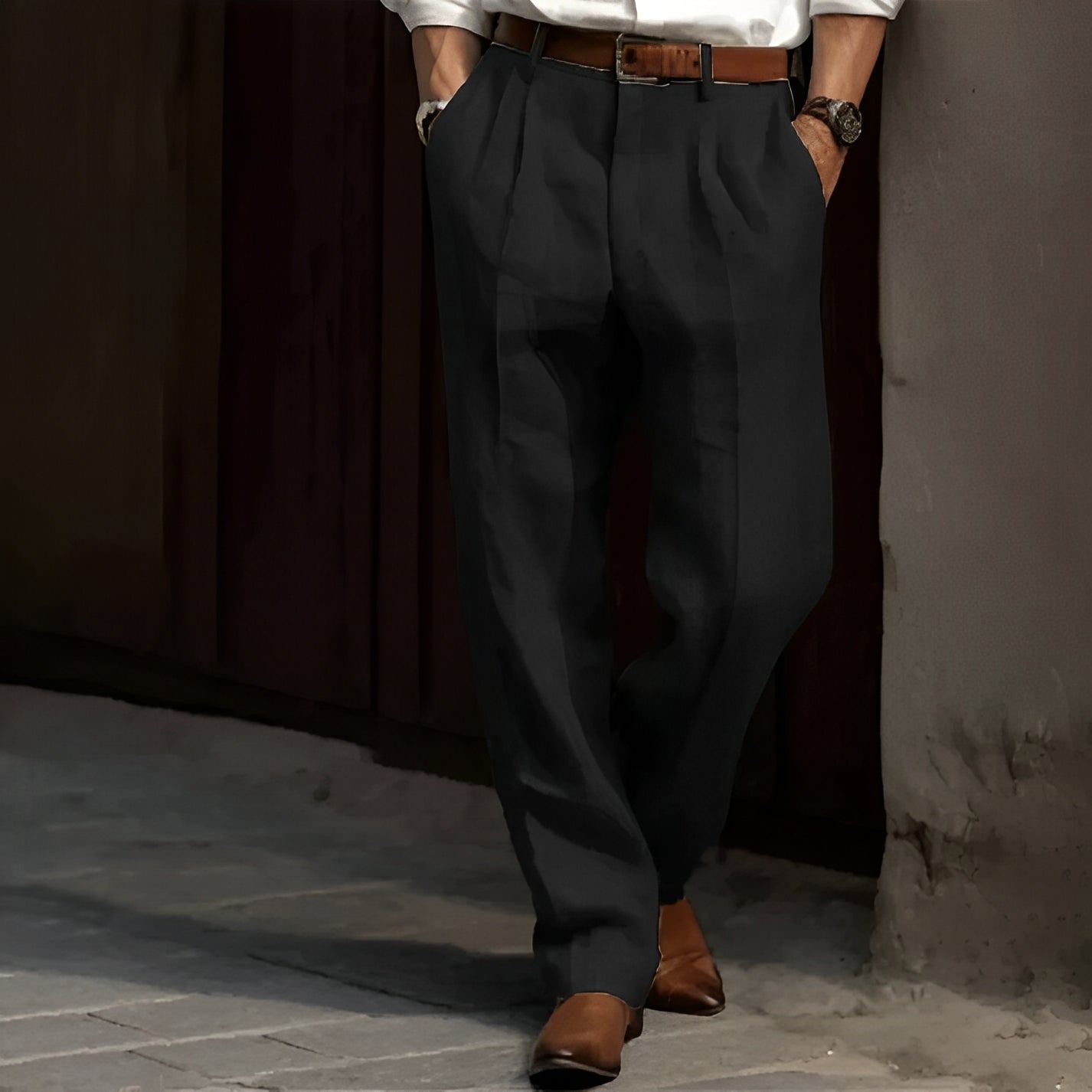 MANSSINO™ | Retro Wide-Leg Trouser