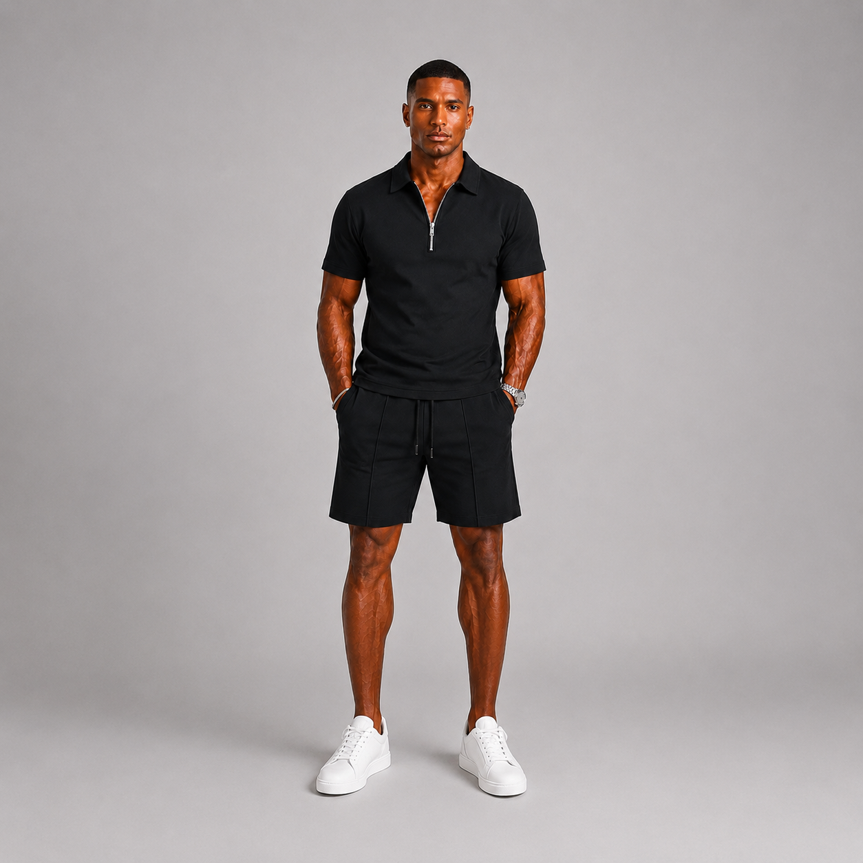 MANSSINO™ | Zip Polo Set