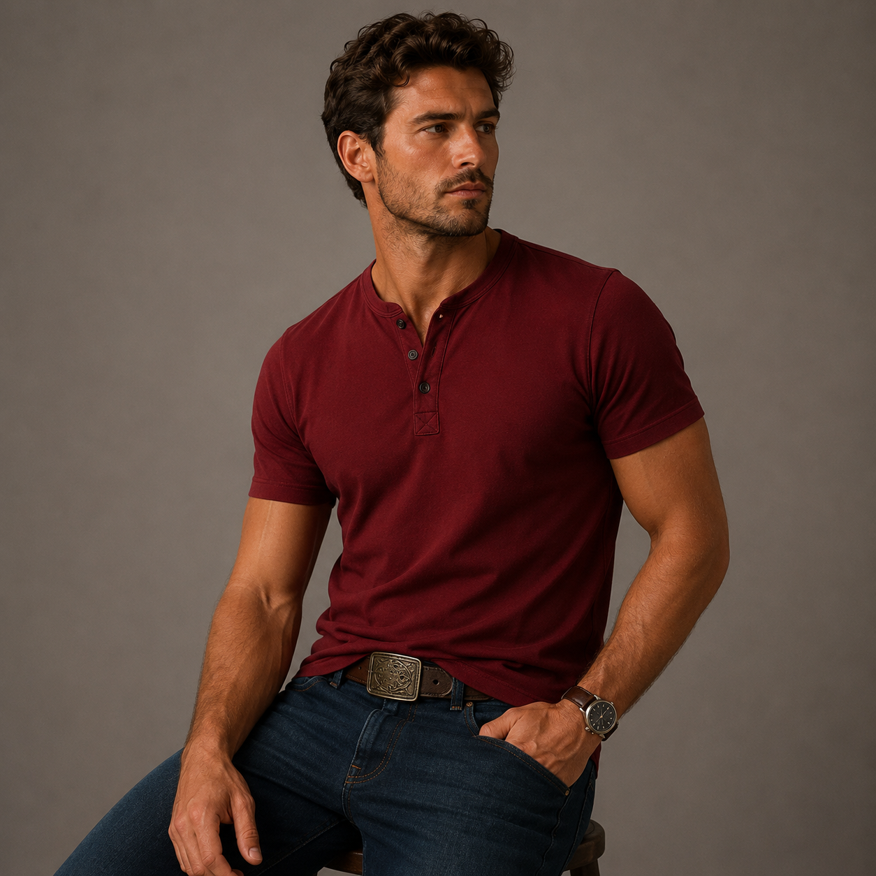MANSSINO™ | Henley Polo