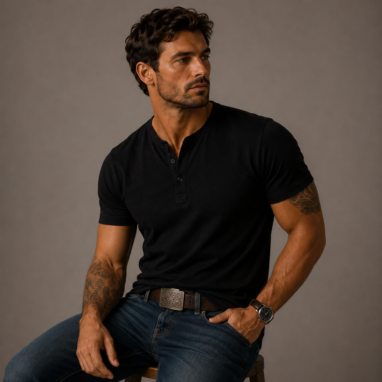 MANSSINO™ | Henley Polo