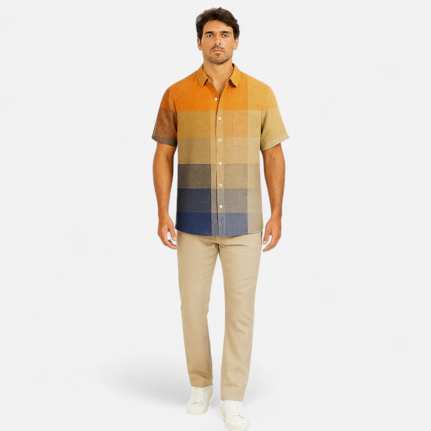 MANSSINO™ | Linen Camp Shirt