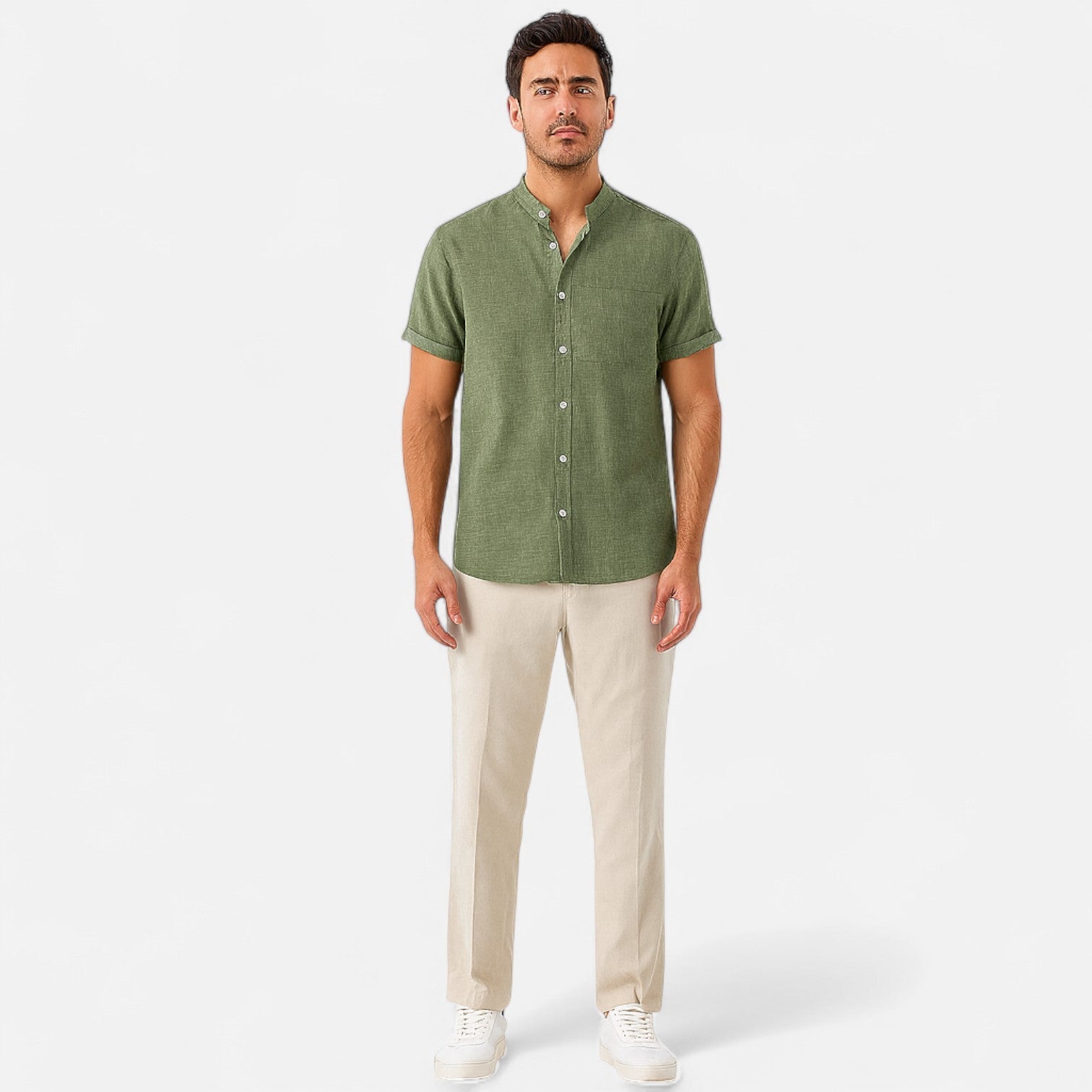 MANSSINO™ | Mandarin Shirt