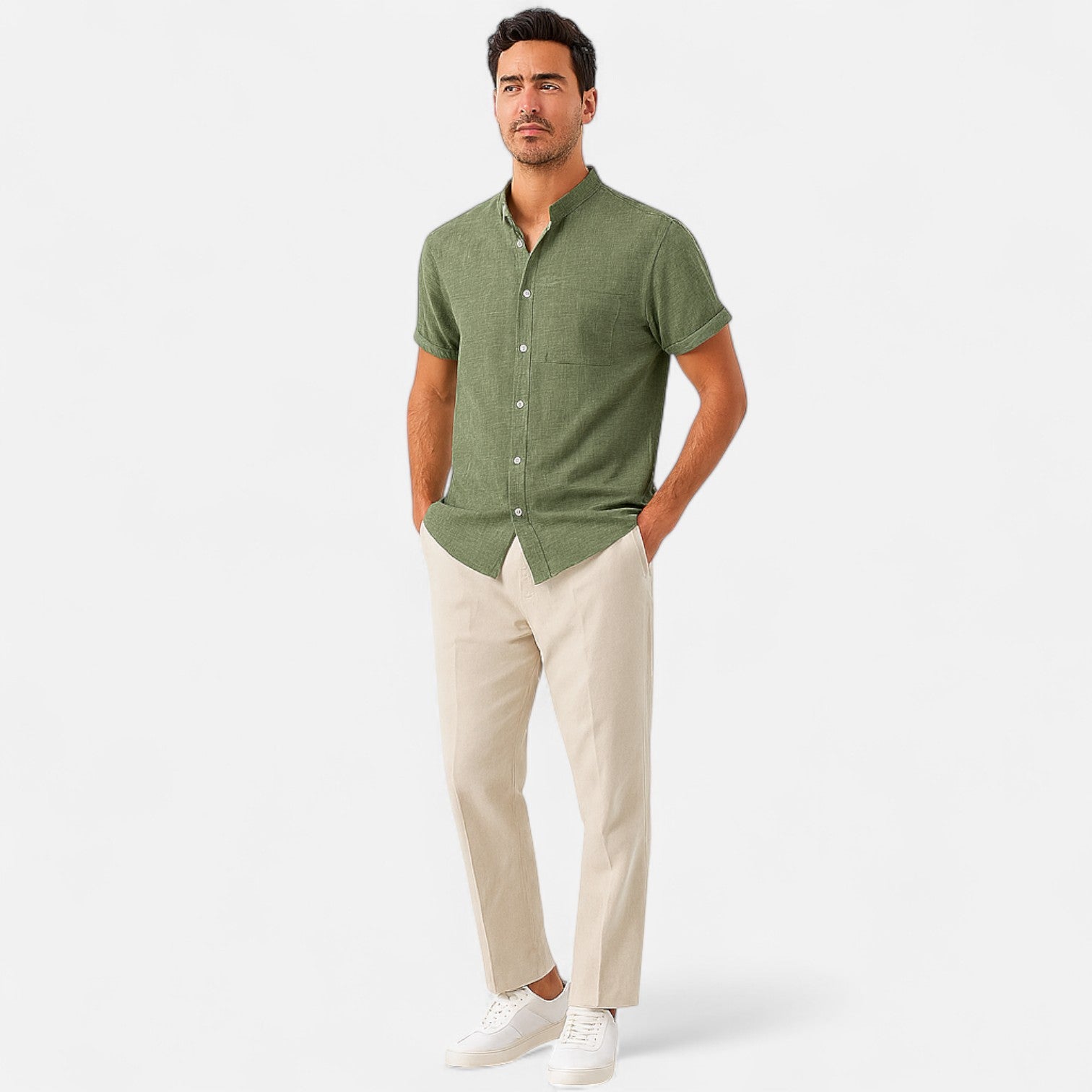 MANSSINO™ | Mandarin Shirt