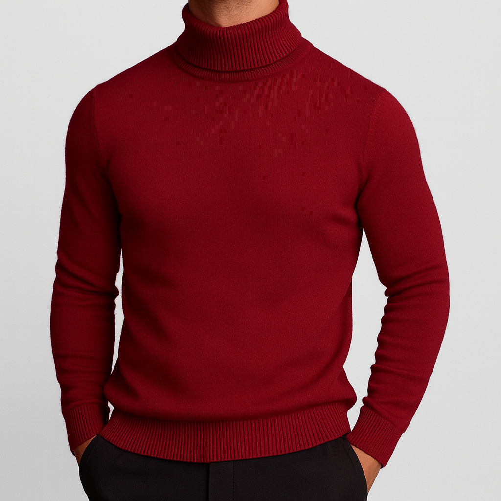 MANSSINO™ | Classic Ribbed Turtleneck