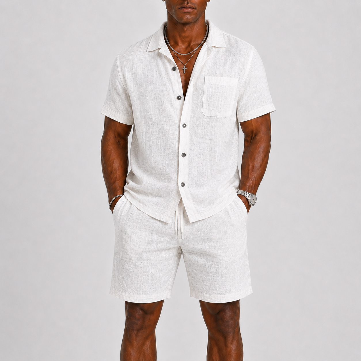 MANSSINO™ | Linen Co-Ord