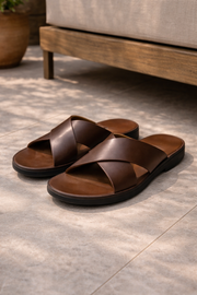 MANSSINO™ | Leather Slides