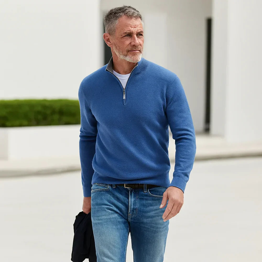 MANSSINO™ | Everyday Full-Zip Knit