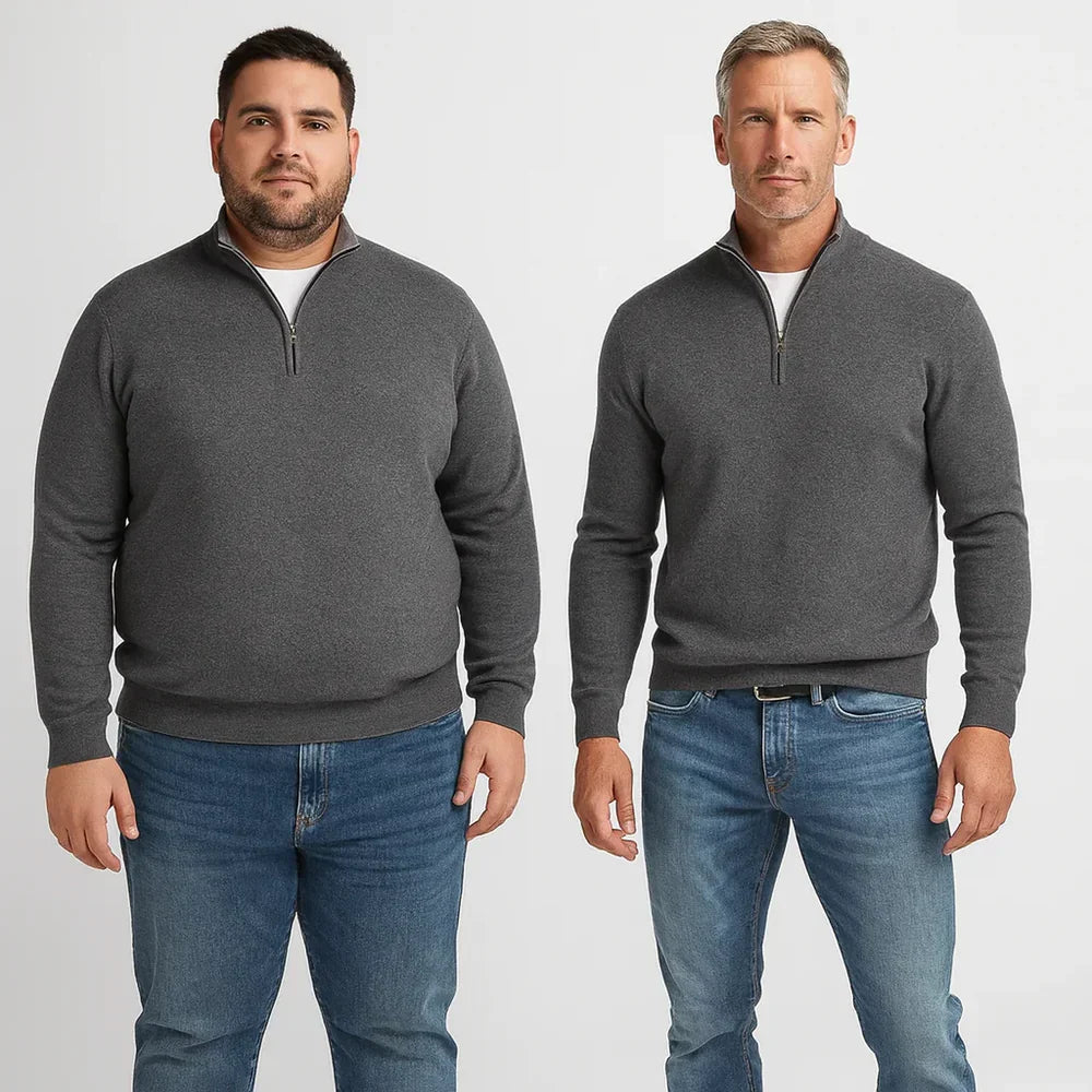 MANSSINO™ | Everyday Full-Zip Knit