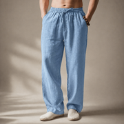 MANSSINO™ | Men's Drawstring Cotton-Linen Trousers