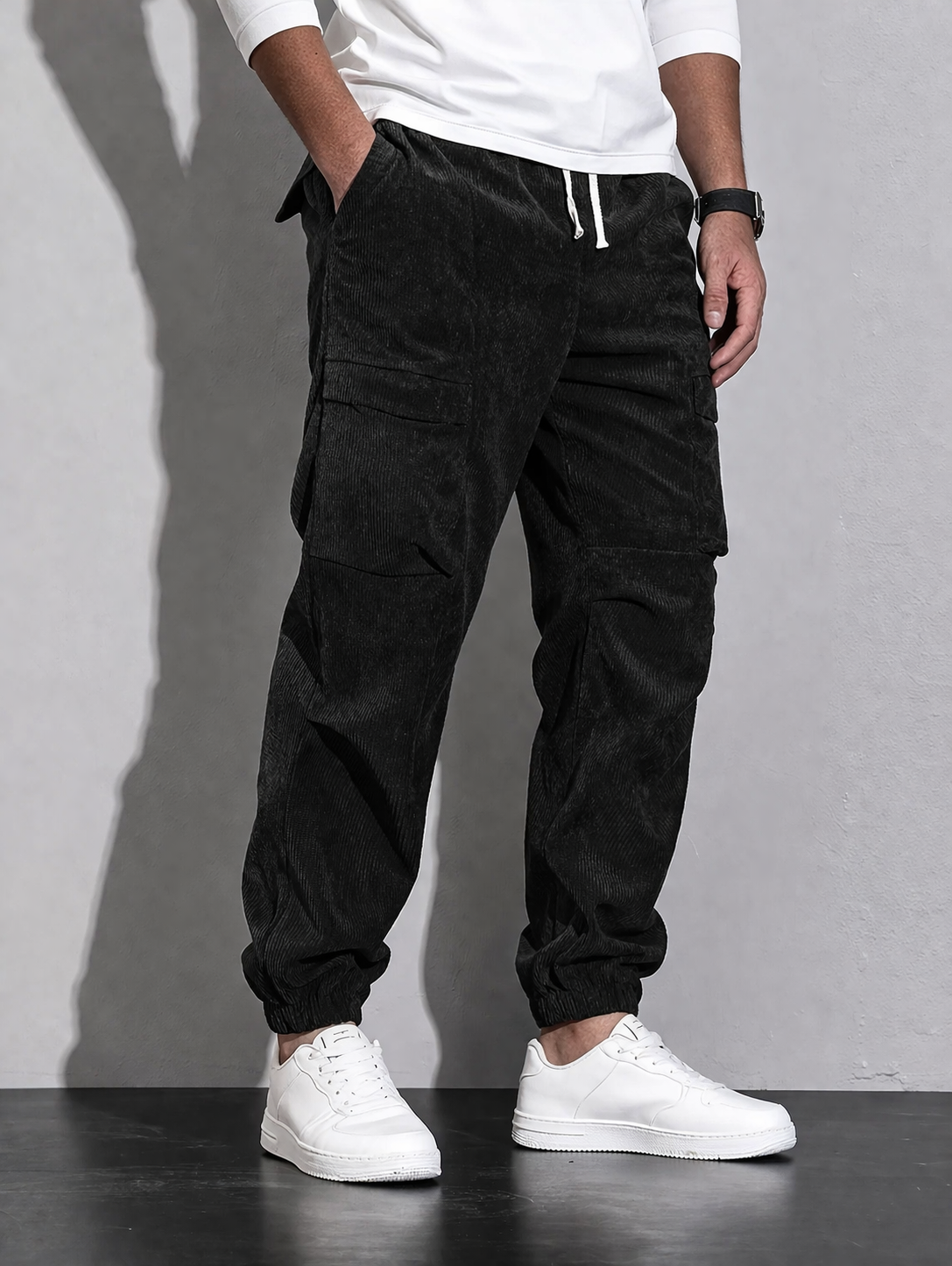 MANSSINO™ | Men's Corduroy Cargo Joggers