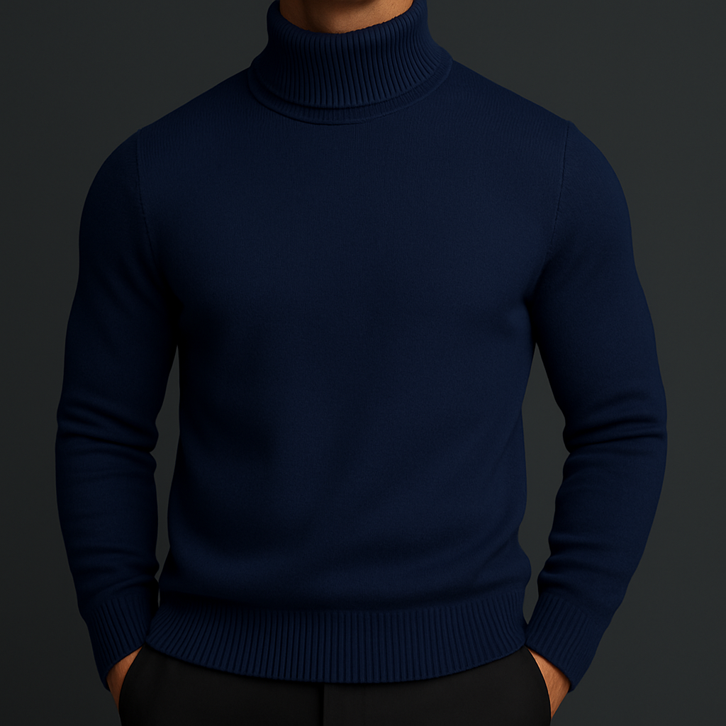 MANSSINO™ | Classic Ribbed Turtleneck