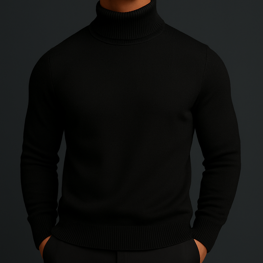 MANSSINO™ | Classic Ribbed Turtleneck