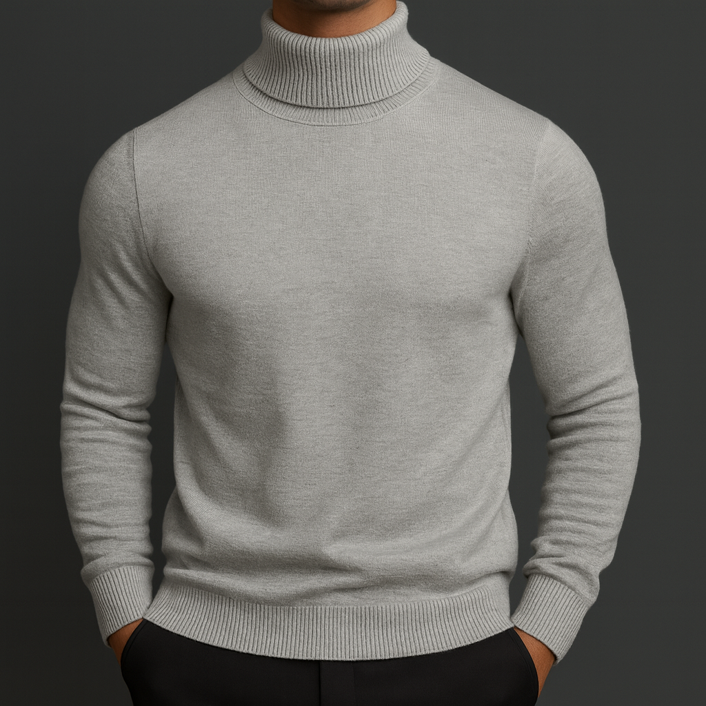 MANSSINO™ | Classic Ribbed Turtleneck