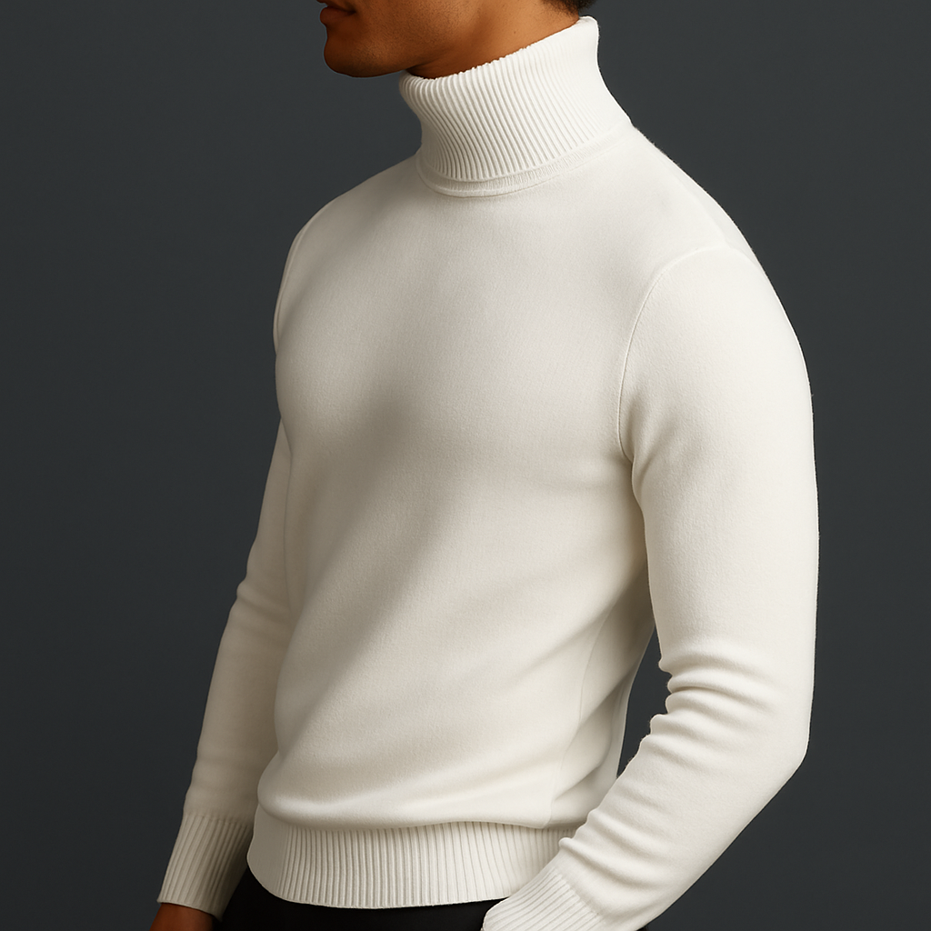 MANSSINO™ | Classic Ribbed Turtleneck
