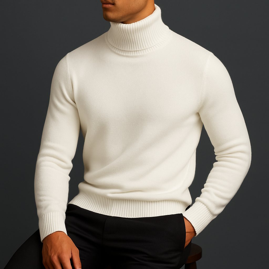 MANSSINO™ | Classic Ribbed Turtleneck