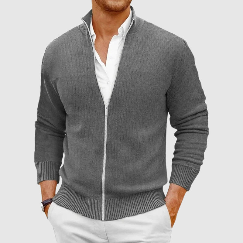 MANSSINO™ | Zip-Up Cardigan