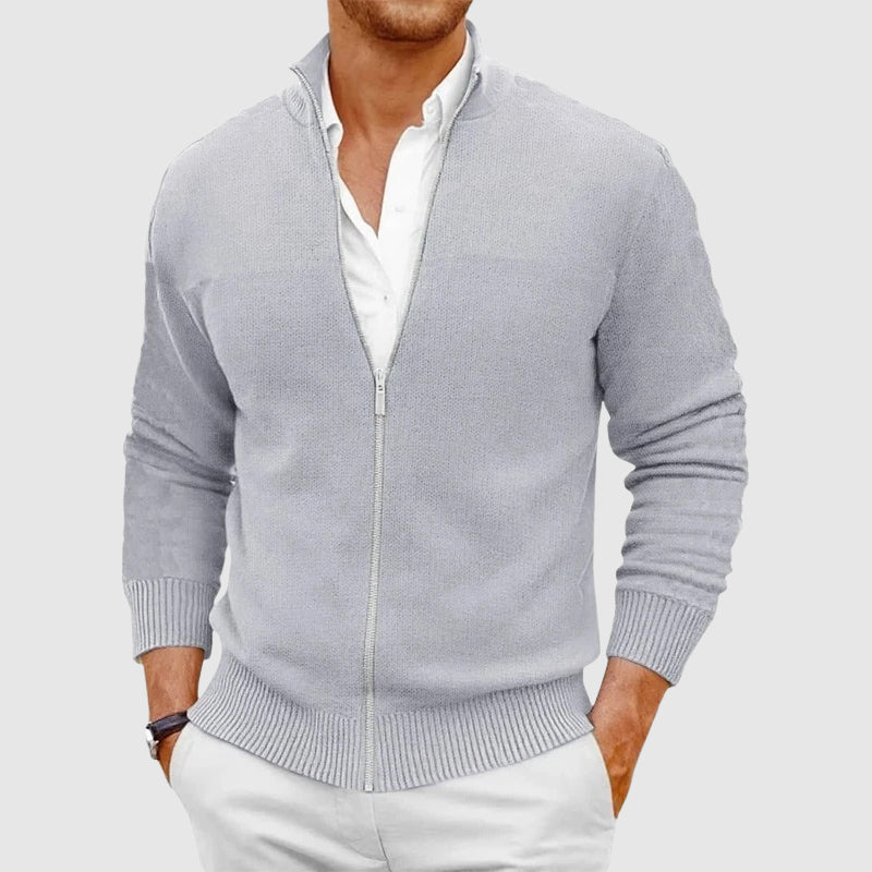 MANSSINO™ | Zip-Up Cardigan