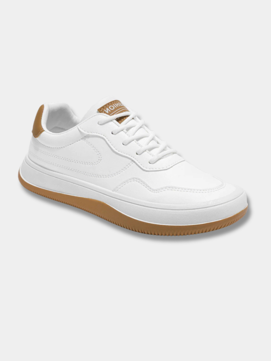 MANSSINO™ | Genuine Leather Low-Top Trainers