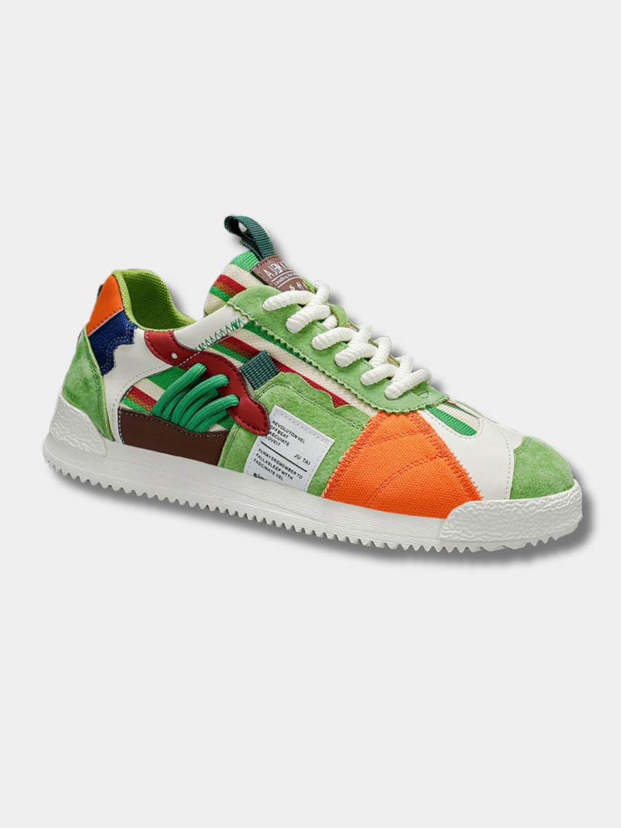 MANSSINO™ | Retro Color-Block Trainers