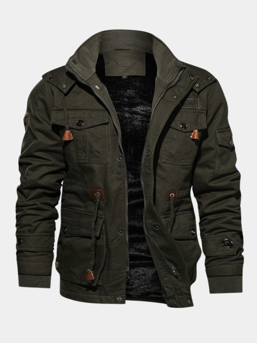 MANSSINO™ | Rugged Multi-Pocket Utility Jacket