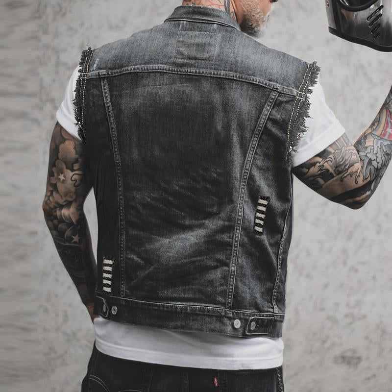 MANSSINO™ | Denim Vest