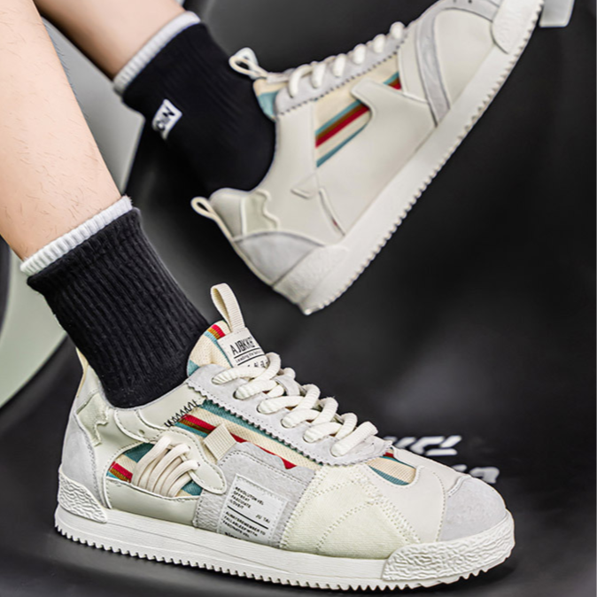 MANSSINO™ | Retro Color-Block Trainers