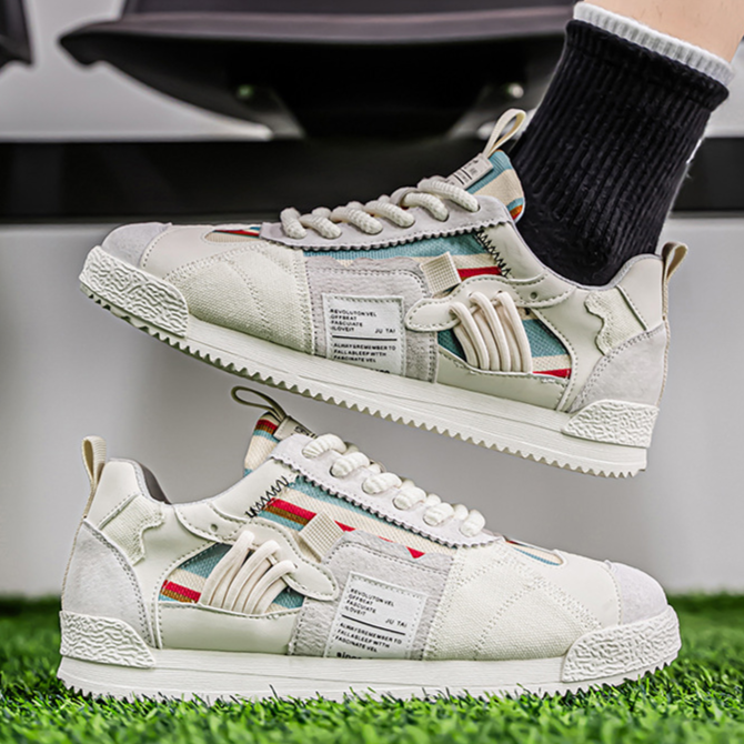 MANSSINO™ | Retro Color-Block Trainers