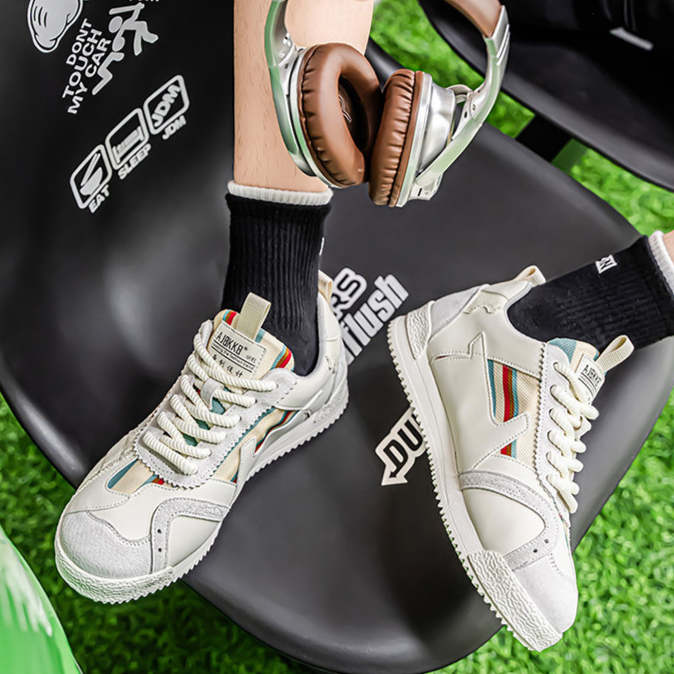 MANSSINO™ | Retro Color-Block Trainers