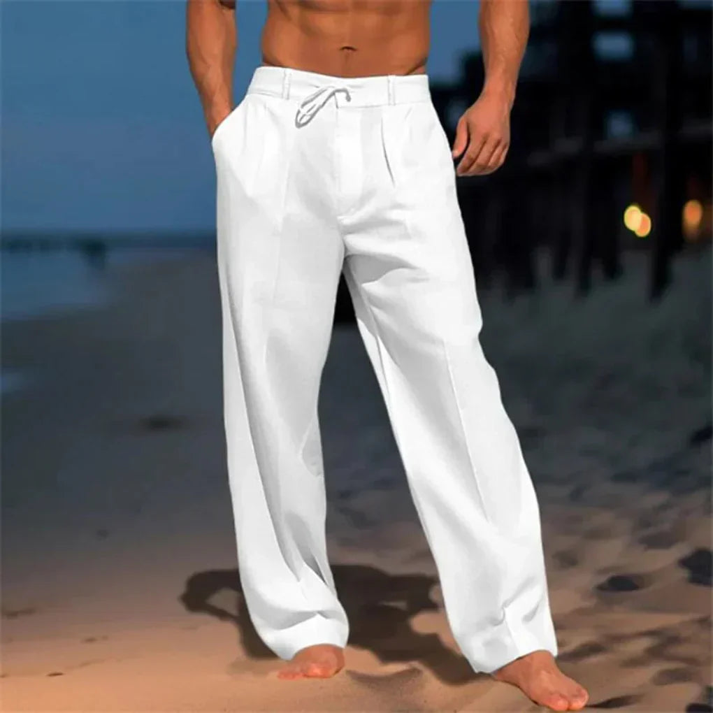 MANSSINO™ | Men's Polyester Blend Trousers
