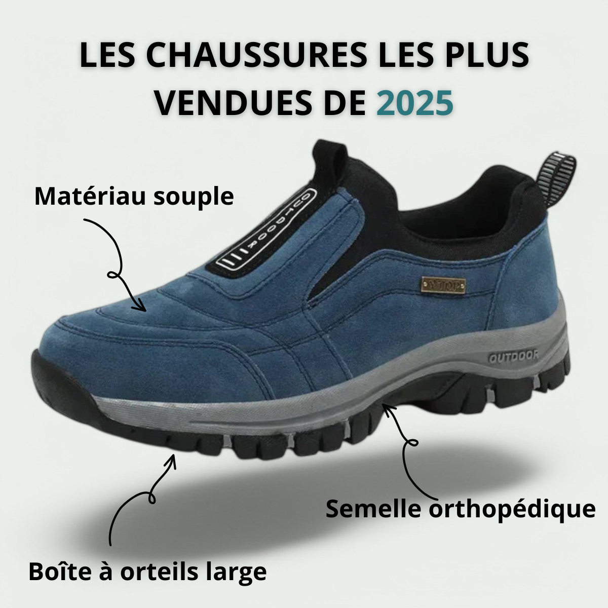 MANSSINO™ | Orthopedic Slip-On Walking Shoe