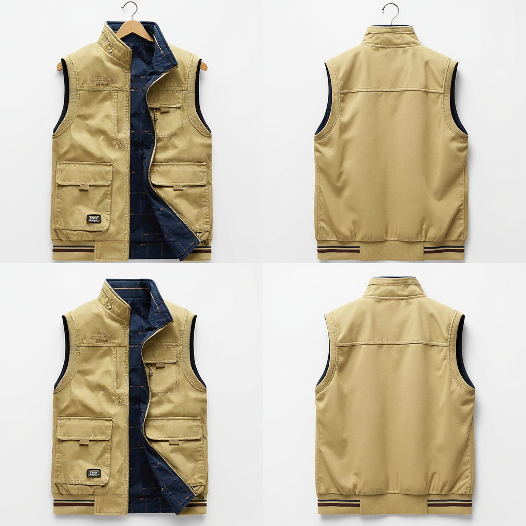 MANSSINO™ | Five-Pocket Cotton Gilet