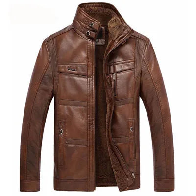MANSSINO™ | High-Quality Leather Men's Jacket
