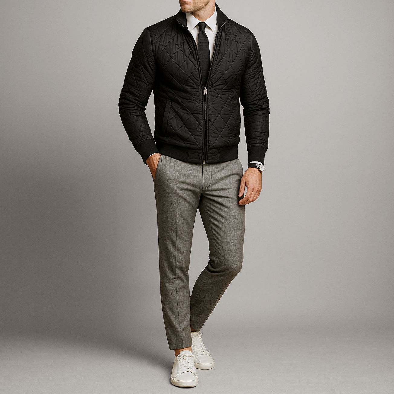 MANSSINO™ | Urbano Zip Cardigan